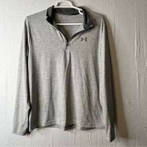Under Armour Threadborne HeatGear Fitted 1/4 Zip Pullover Size XXl